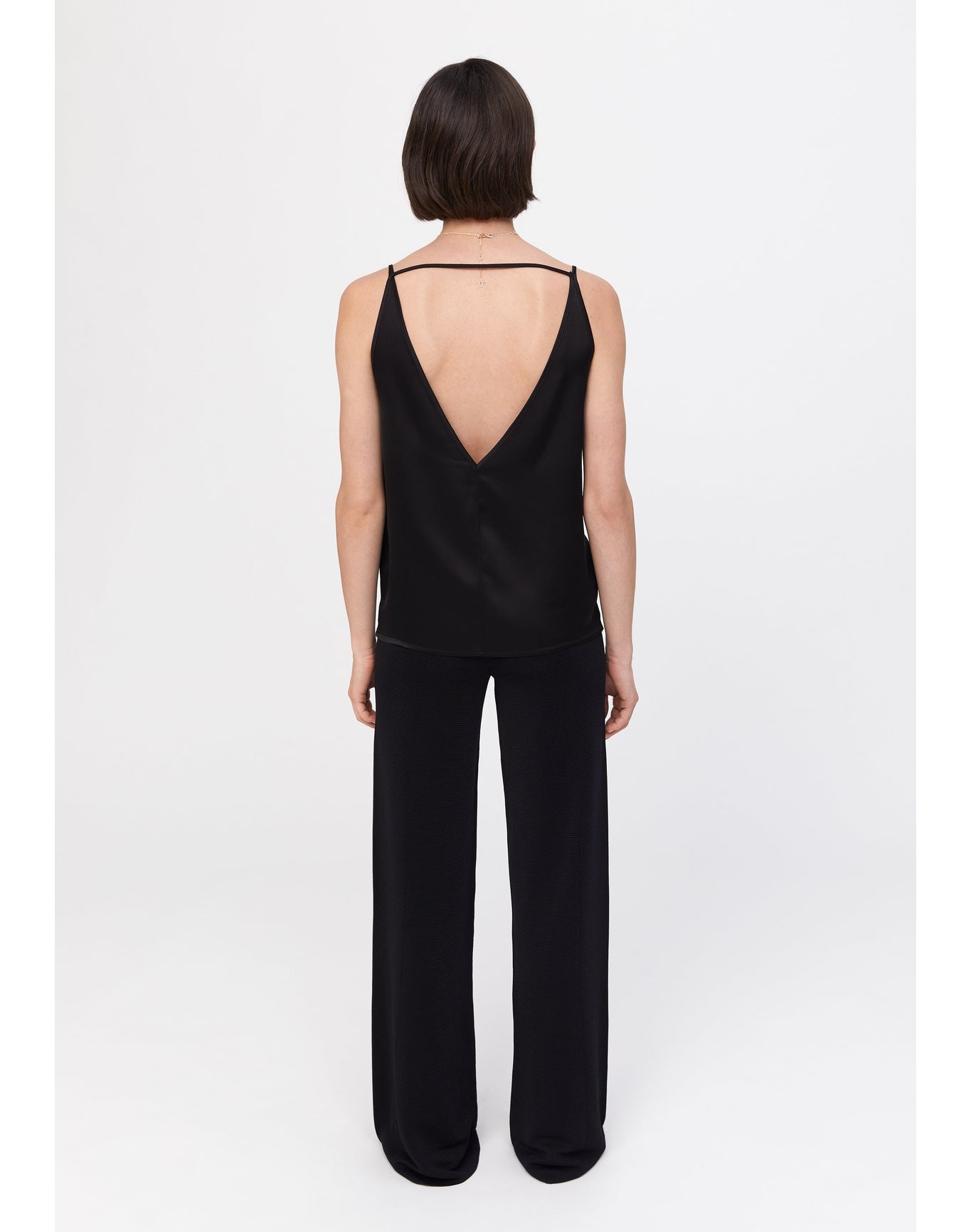 Perth | Slinky Knit Pants | Black