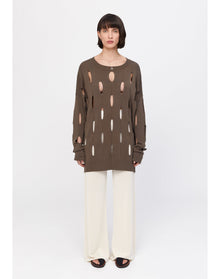 Perth | Slinky Knit Pants | Creme