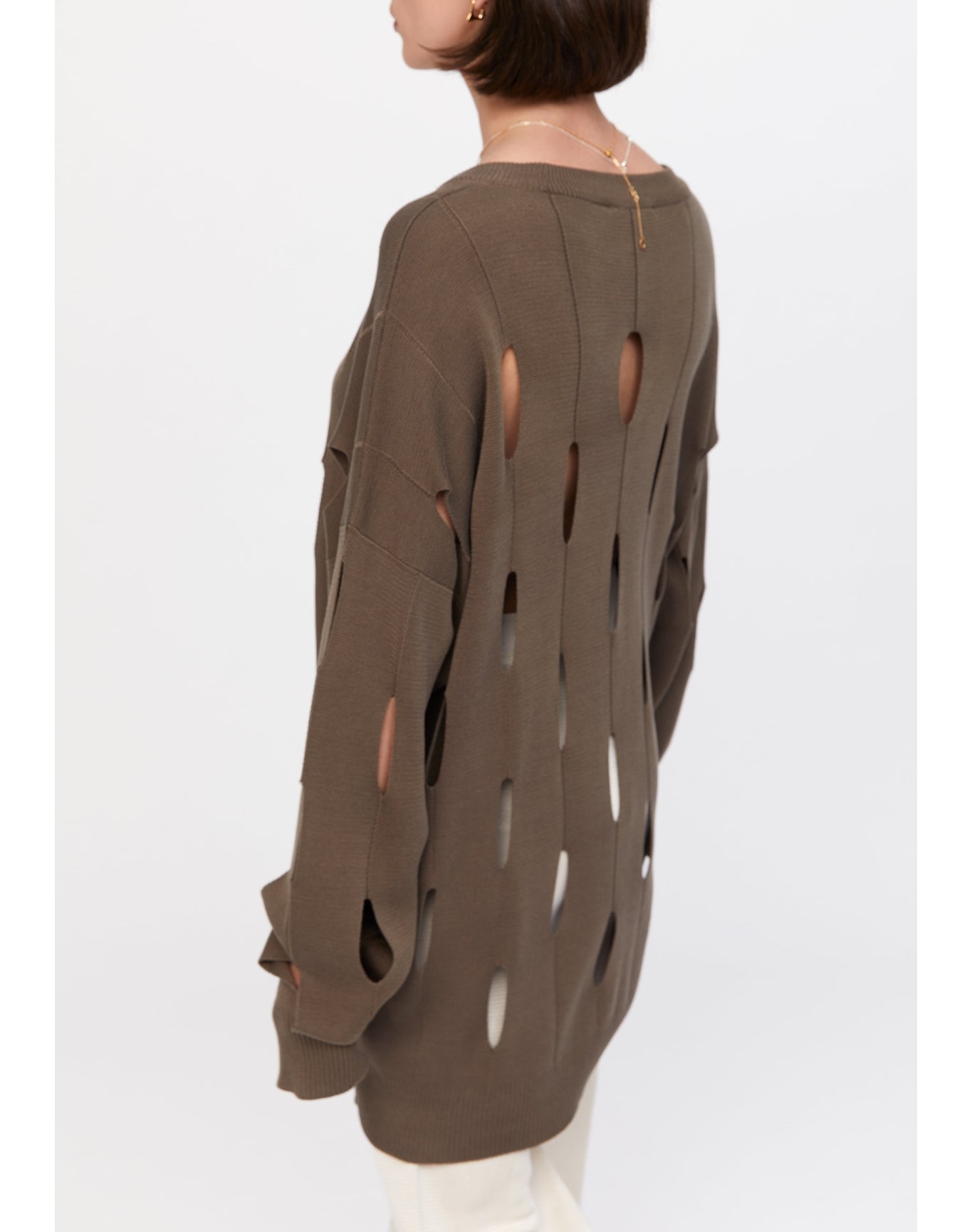 Perth | Slinky Knit Pants | Creme