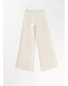 Perth | Slinky Knit Pants | Creme