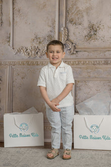 Boy | Charlotte Boys' Polo Shirt | White