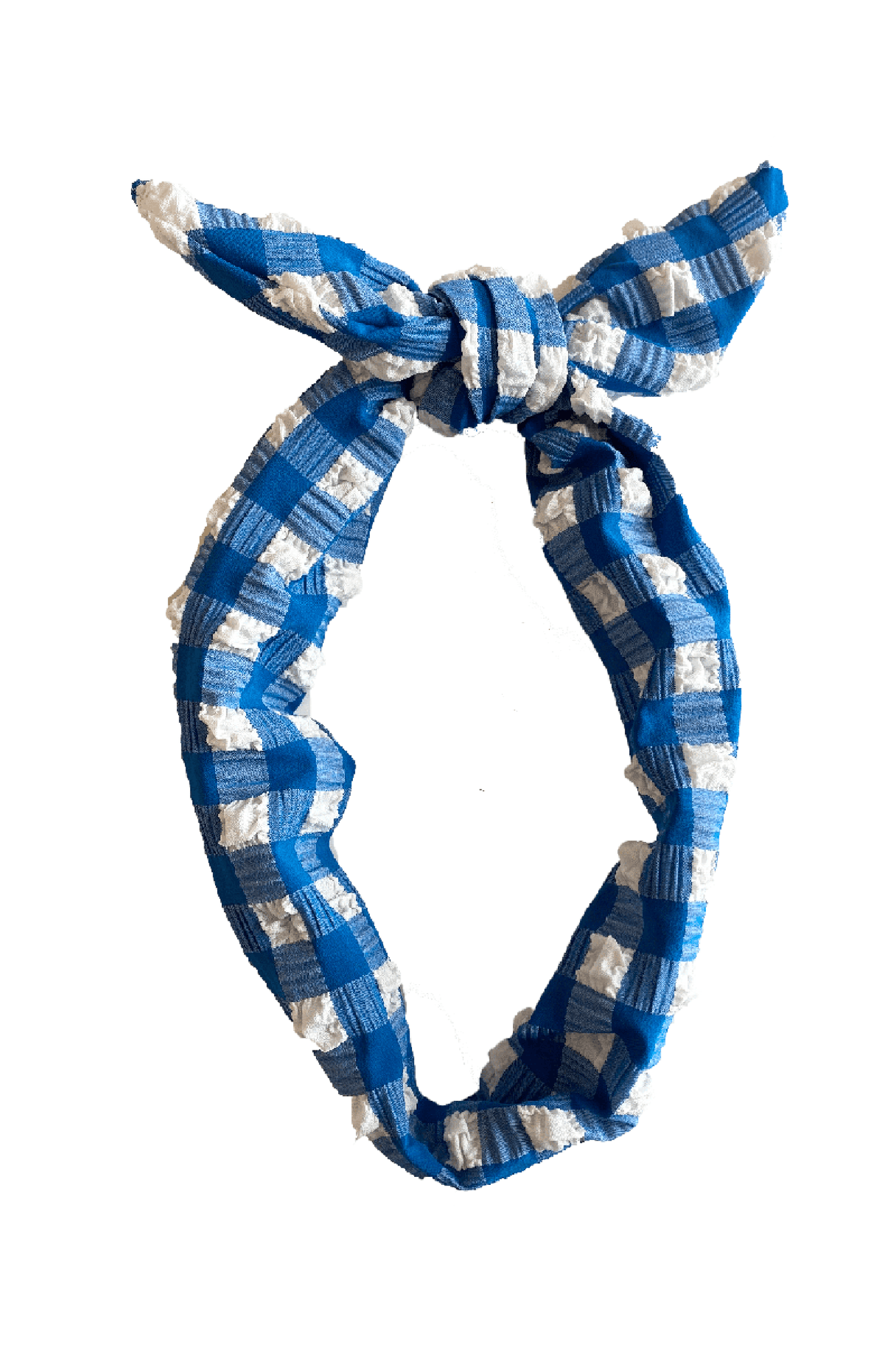Headband | Blue Gingham
