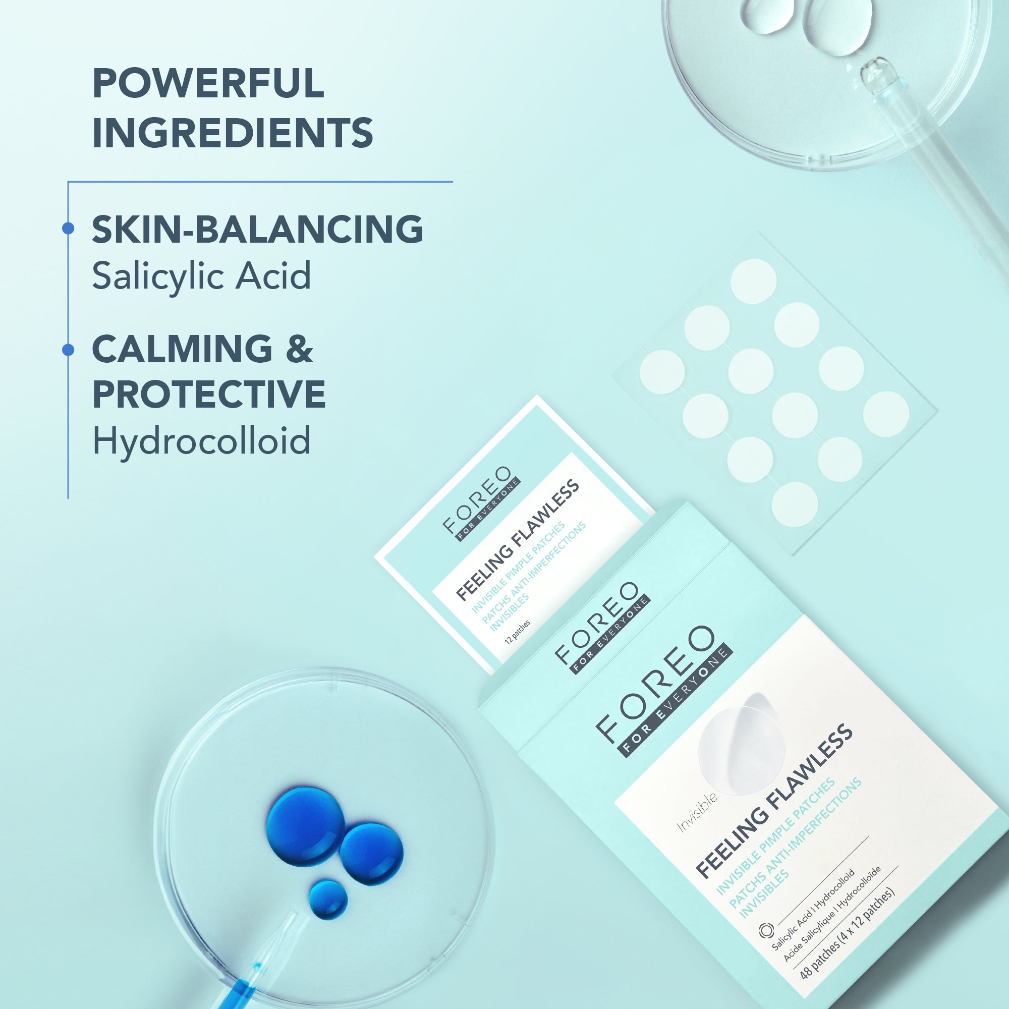 FOREO For EveryOne Invisible Pimple Patches | Feeling Flawless