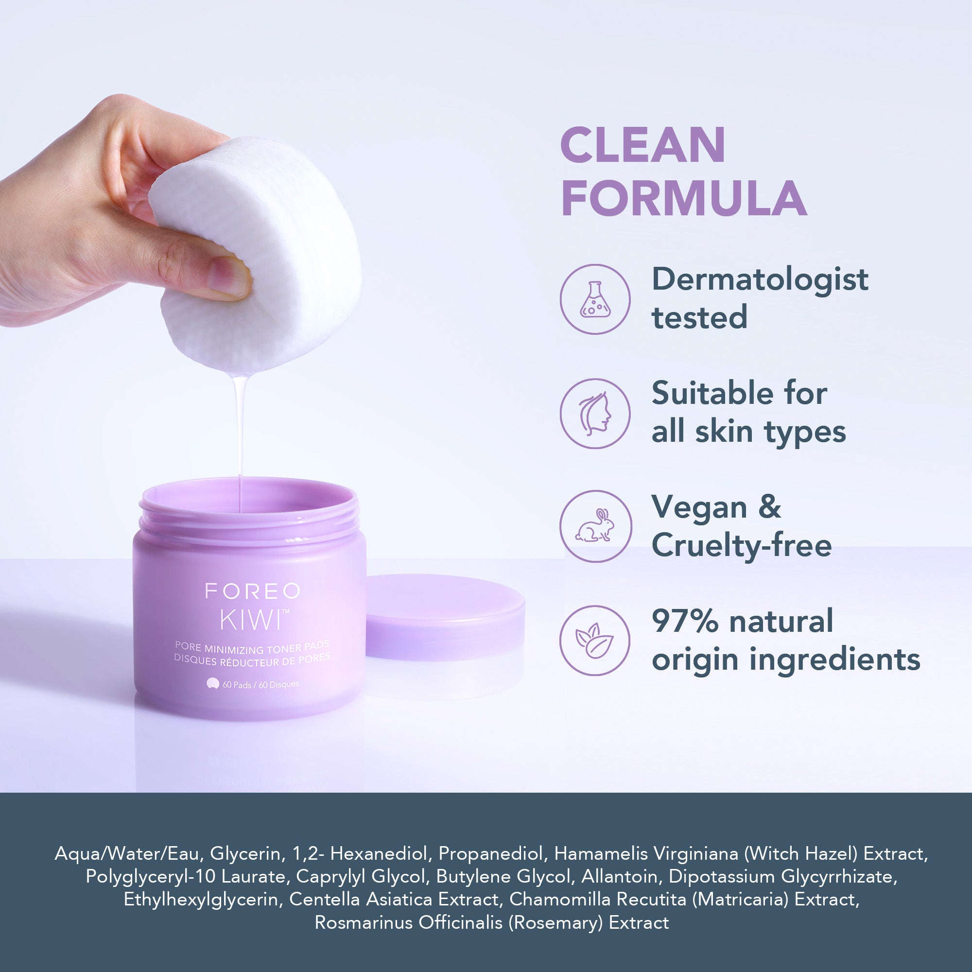 KIWI Pore Minimizing Toner Pads