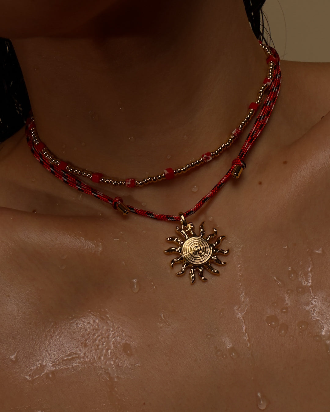 The Ibiza Sun Necklace | Silver
