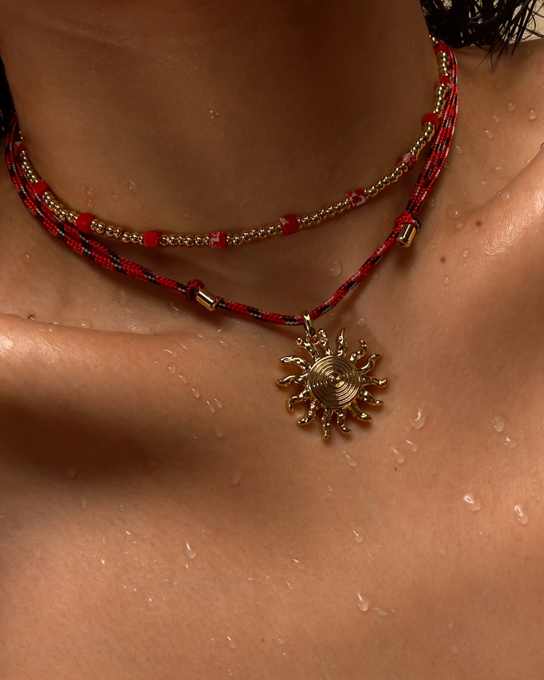 The Ibiza Sun Necklace | Silver