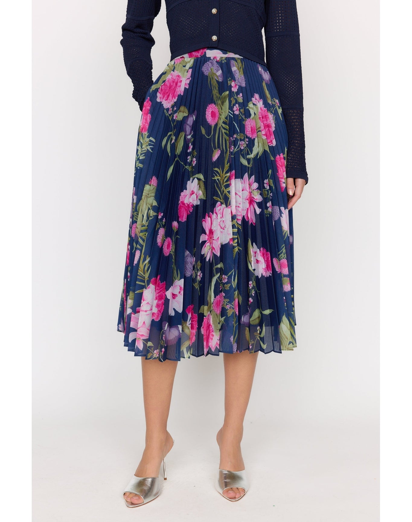 Pia Skirt | Monarch Navy