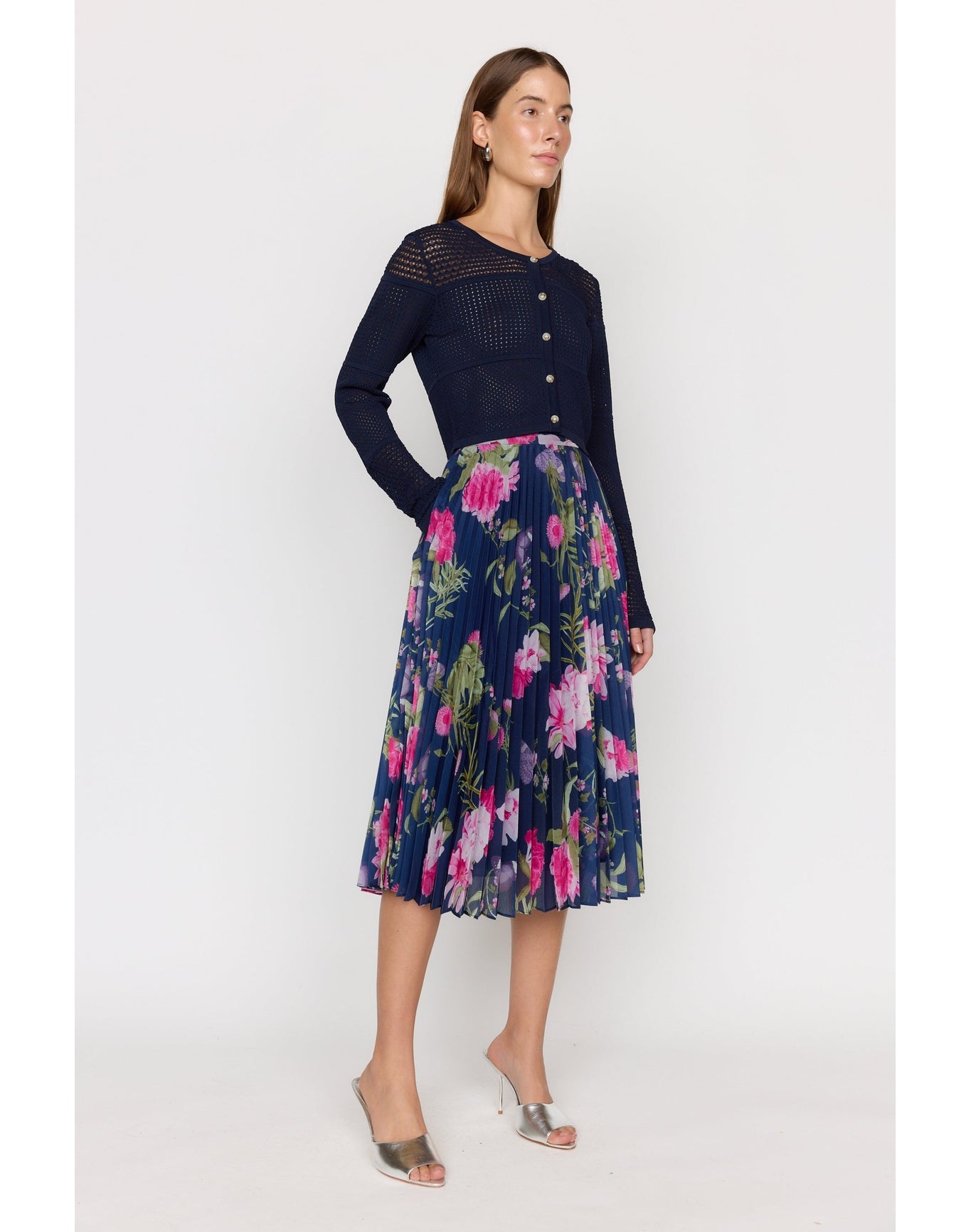 Pia Skirt | Monarch Navy