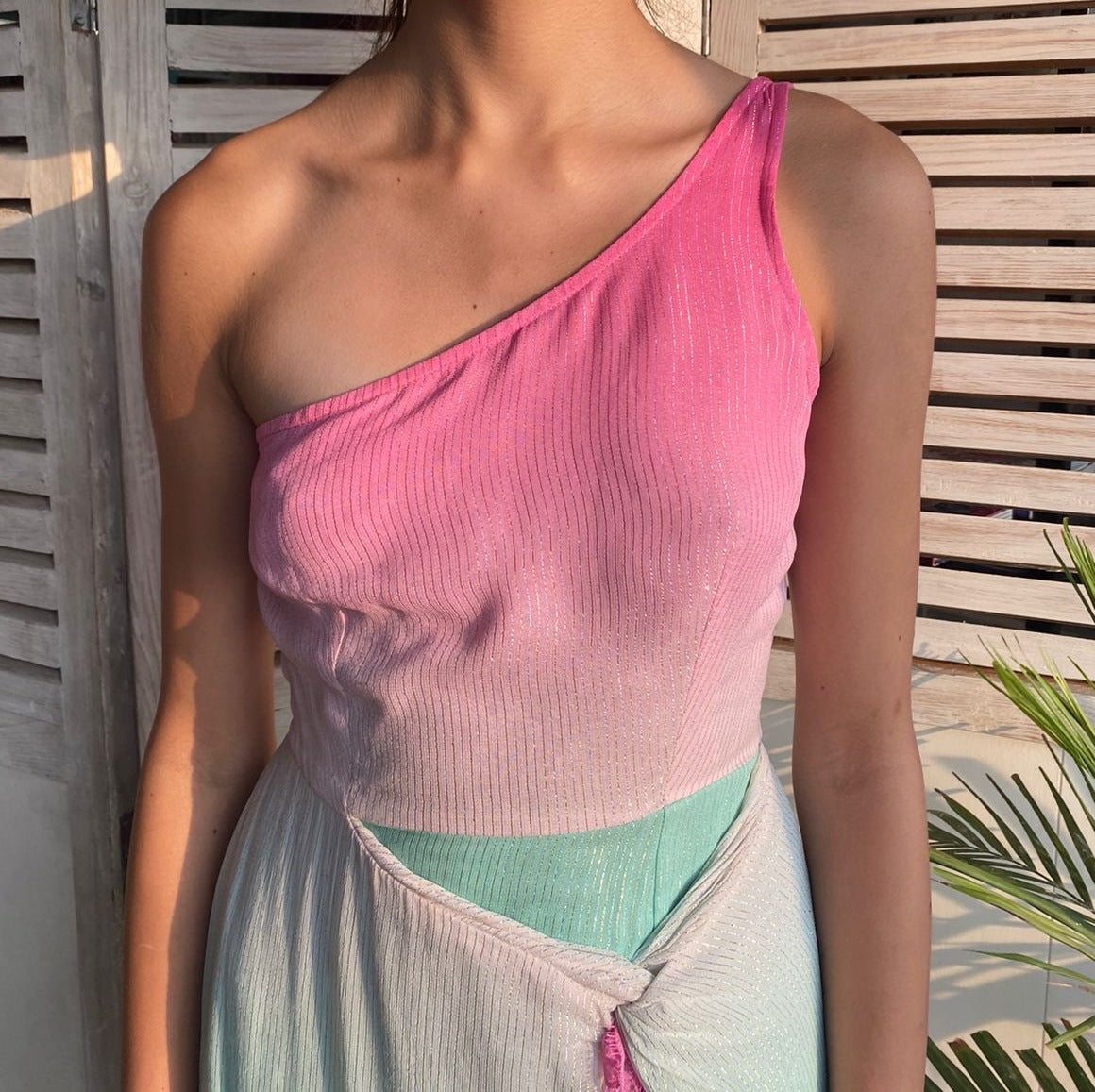 Rococo Sand | Pax Midi Dress | Multicolor