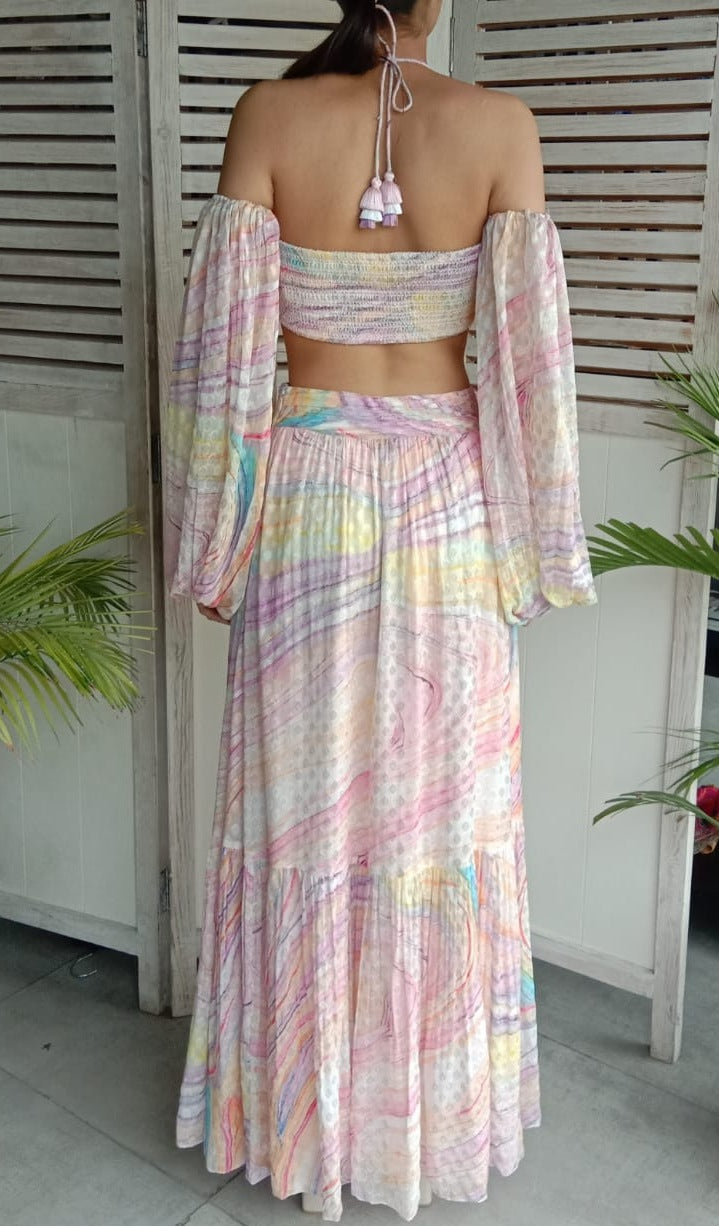 Bandeau | Peach/Lilac