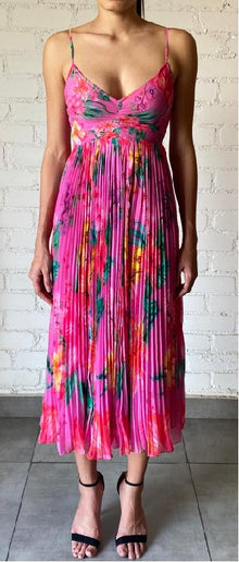 Rococo Sand | Megan Midi Dress | Pink