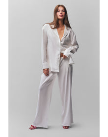 Pieris Button Down Top | White
