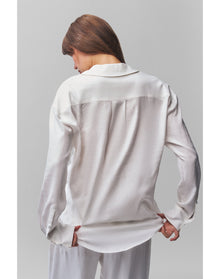 Pieris Button Down Top | White