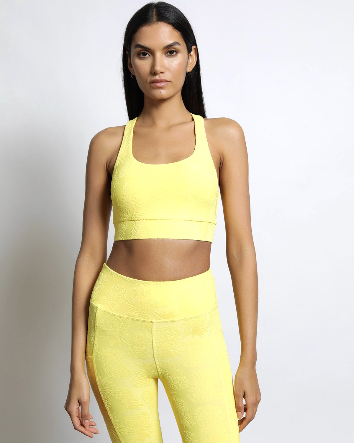 Pineapple 3D Activewear Sports Bra | Ripe Sun