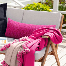 Bali Throw | Pink Powder/Shocking Pink