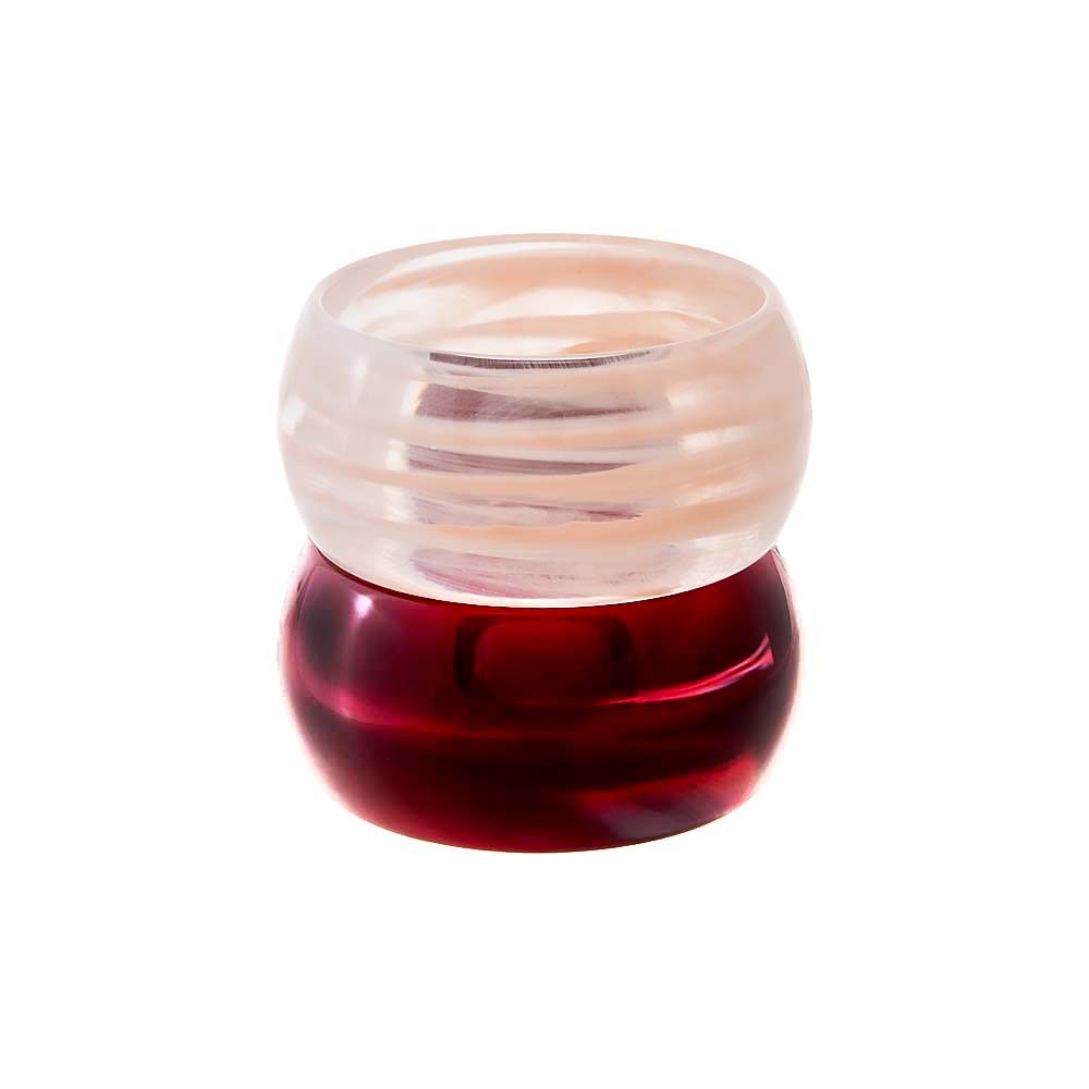 Berry Blush Resin Bangle Stack - Adina's Jewels