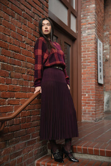 Soleil Skirt | Aubergine