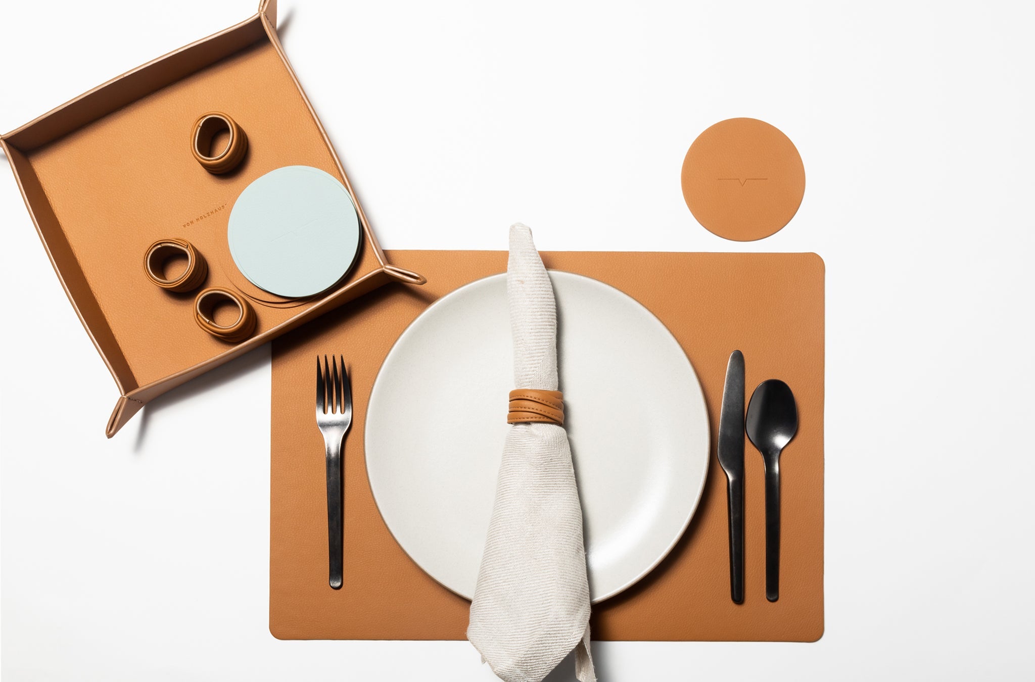 The Placemat Set  | Caramel & Sea