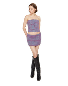 Plaid Corset | Purple/Blue