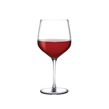 Refine Burgundy Glasses | Clear Crystal | Set of 2