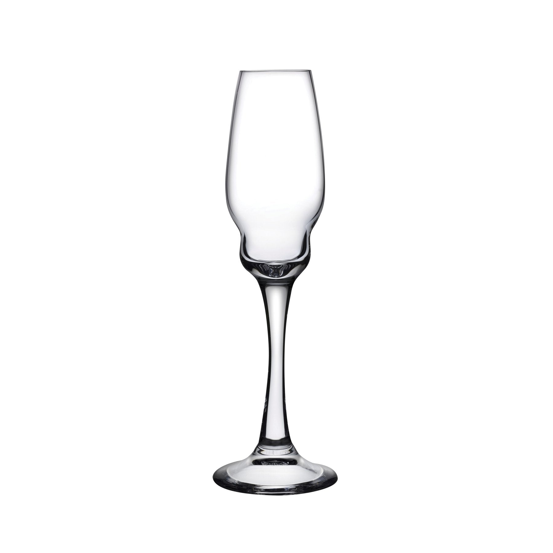 Heads Up Champagne Glasses | Clear Crystal | Set of 2