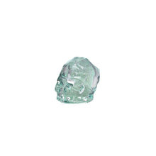 Memento Mori Faceted Skull - Small | Luminous Green