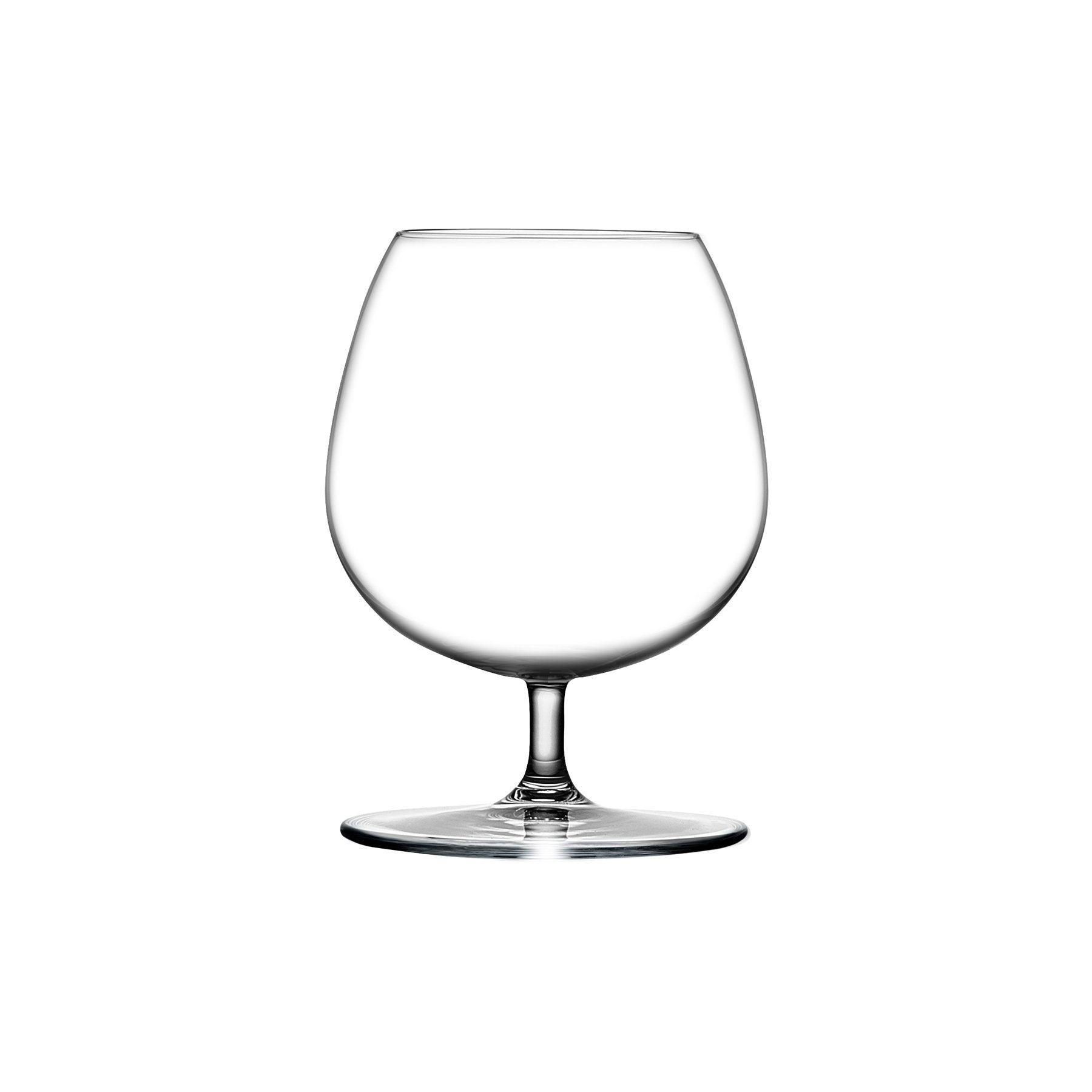 Vintage Cognac Glasses - 16.9 Oz | Clear Crystal | Set of 2