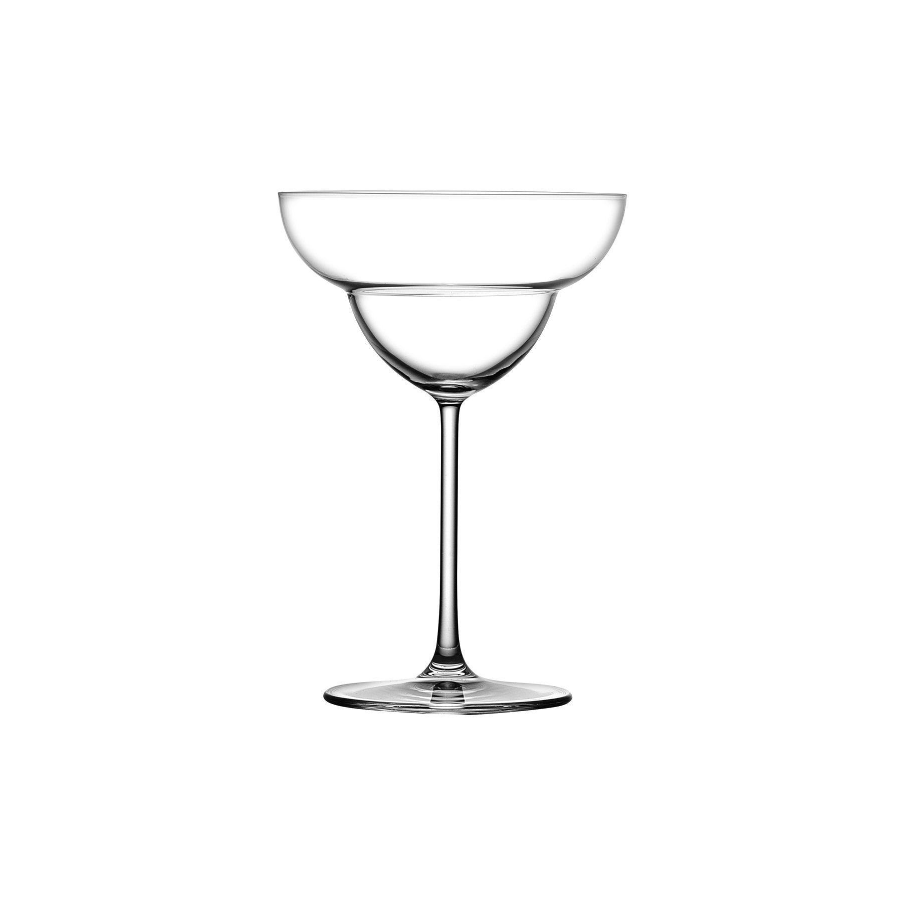 Vintage Margarita Glasses | Clear Crystal | Set of 2