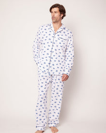 Men's Twill Pajama Set | The Equestrian