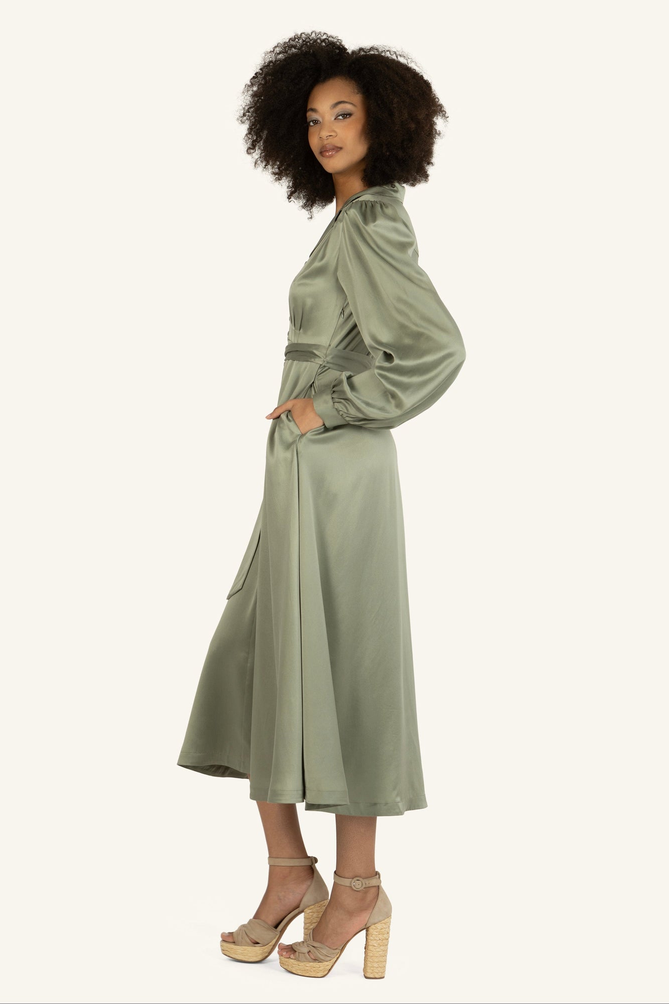 Polly Dress | Laurel Green