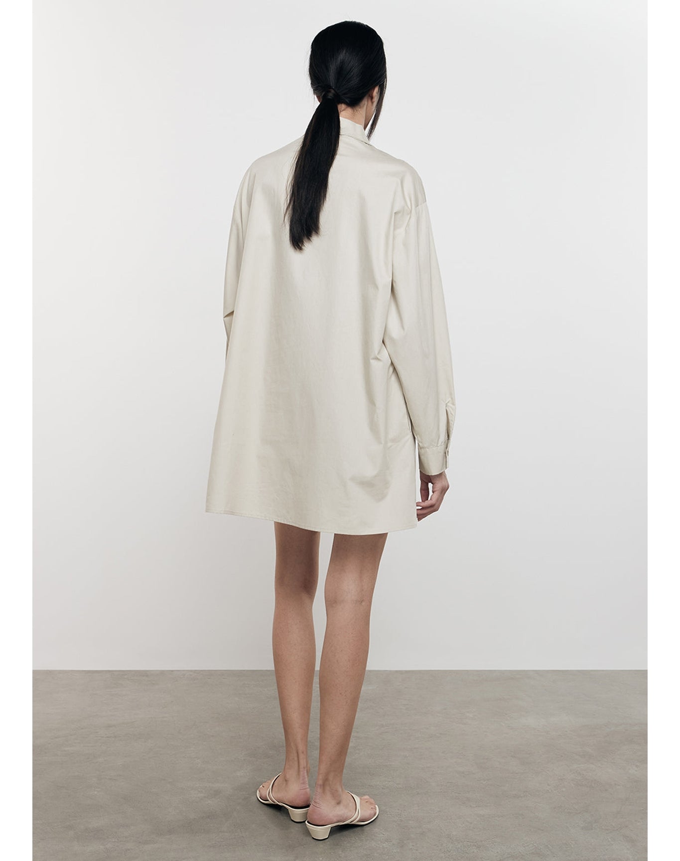 Poplin Caftan | Clay
