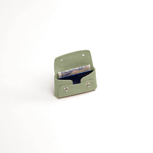 Suede Kuai Small Pouch | Sage