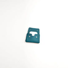 Suede Kuai Small Pouch | Teal