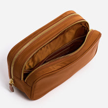 Double Zip Pouch | Terracotta