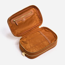 Double Zip Pouch | Terracotta