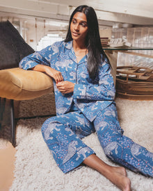 Bagheera - Long PJ Set | Indigo