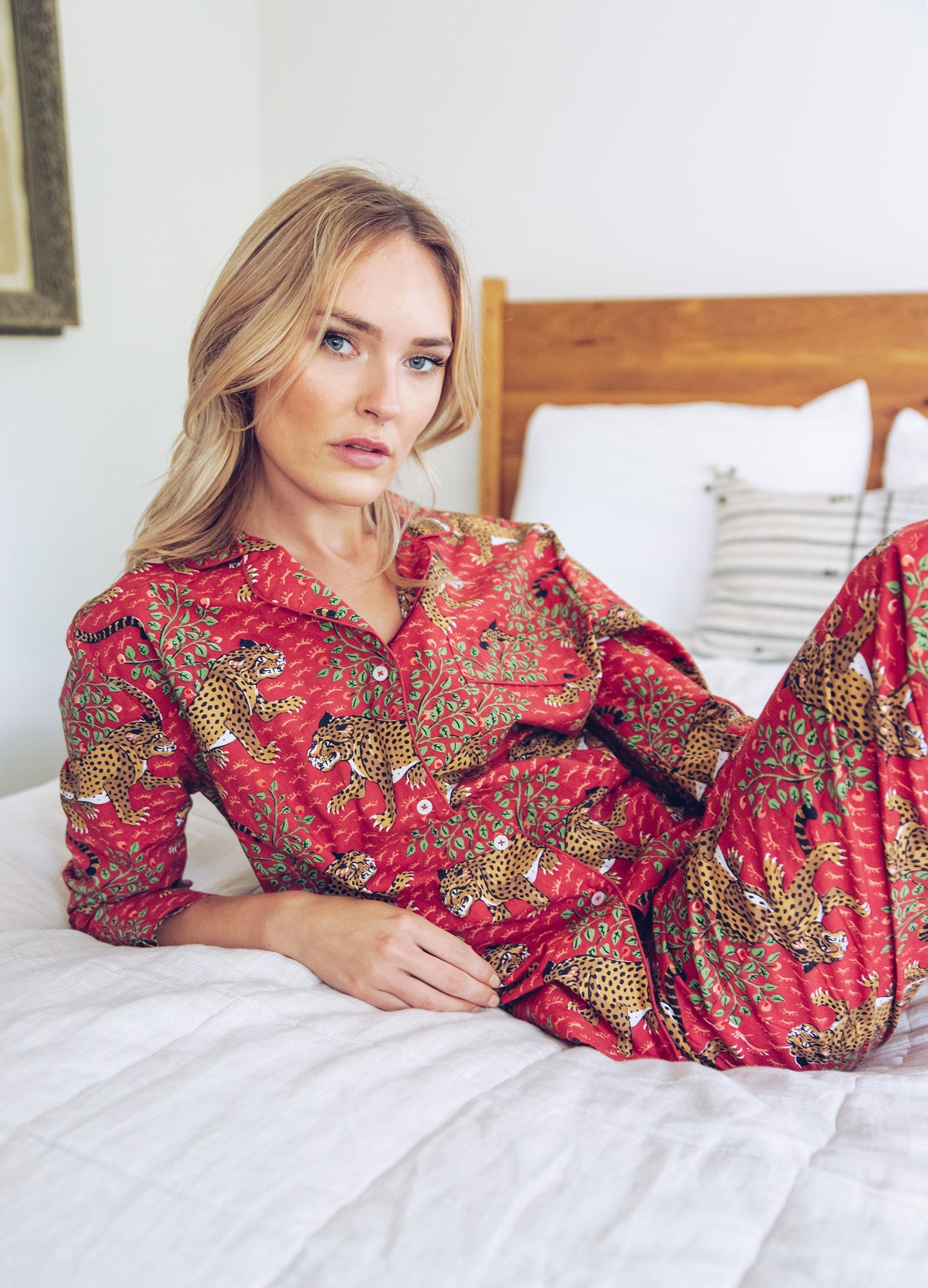 Bagheera - Long PJ Set | Scarlet