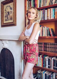 Bagheera - Pajama Shorts - Scarlet - Printfresh