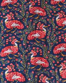 Queen Lotus - Pajama Pants - Indigo - Printfresh