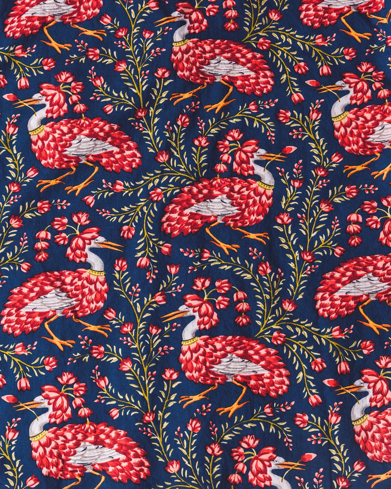 Queen Lotus - Pajama Pants - Indigo - Printfresh