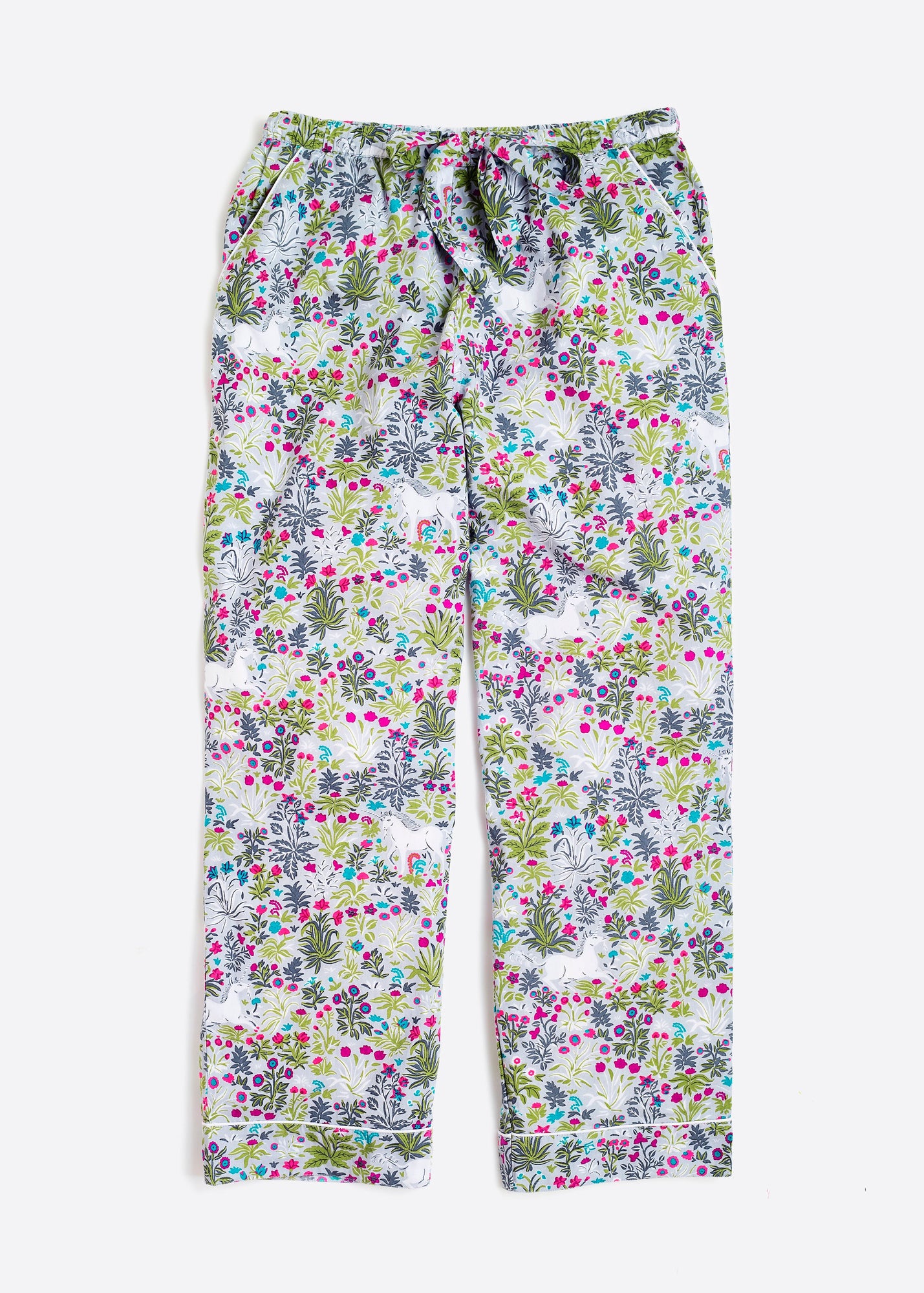 Unicorn's Garden - Pajama Pants - Silver - Printfresh