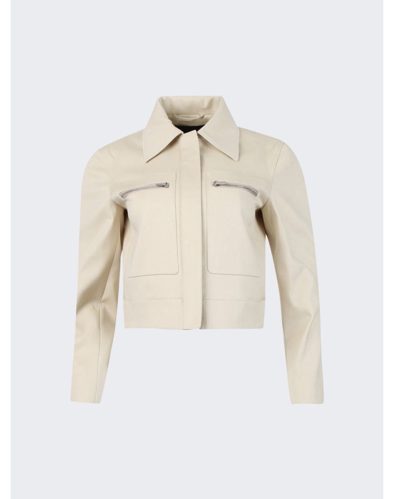 Proenza Schouler | Women | Gabardine Cropped Jacket | Beige