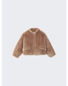 Proenza Schouler White Label | Women | Faux Fur Cropped Jacket | Pale Pink