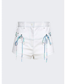 Pucci | Women | Lace-up Shorts | White