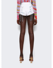 Pucci | Women | Lace-up Shorts | White