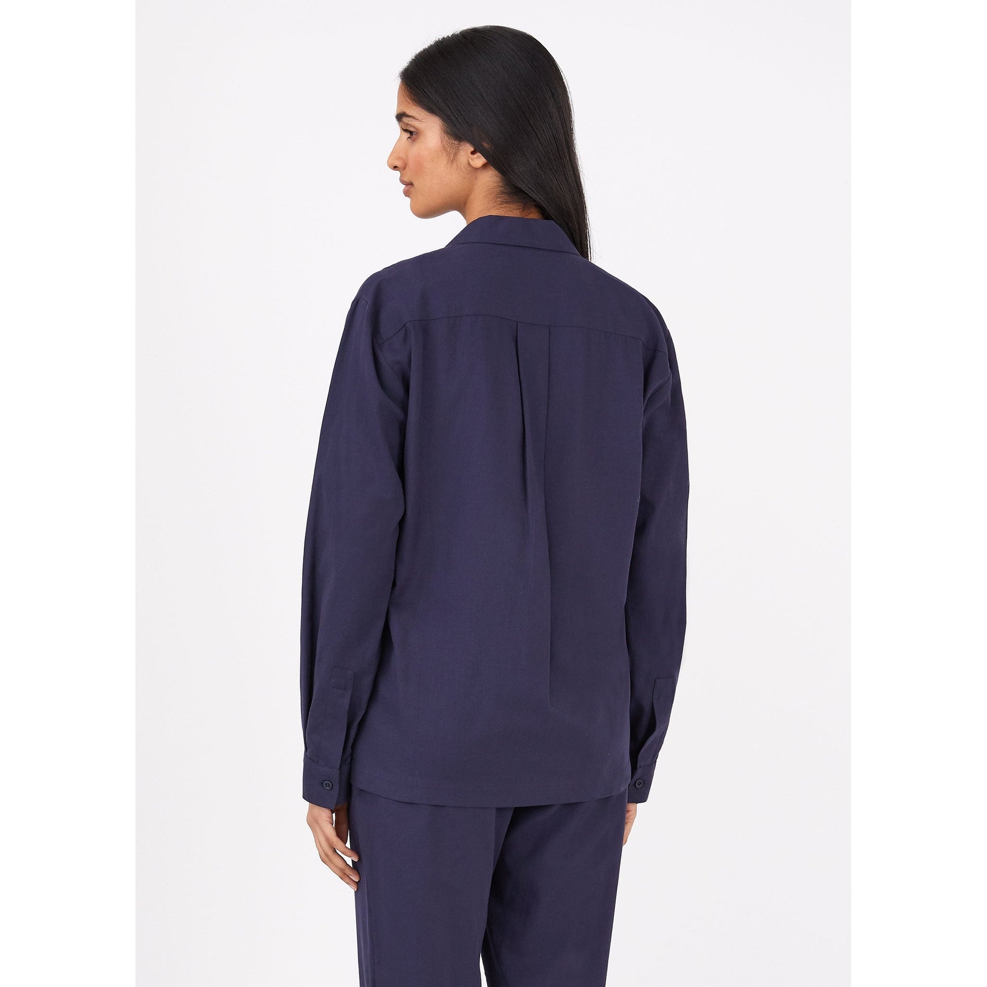 Pyjama Shirt | Women | Navy9