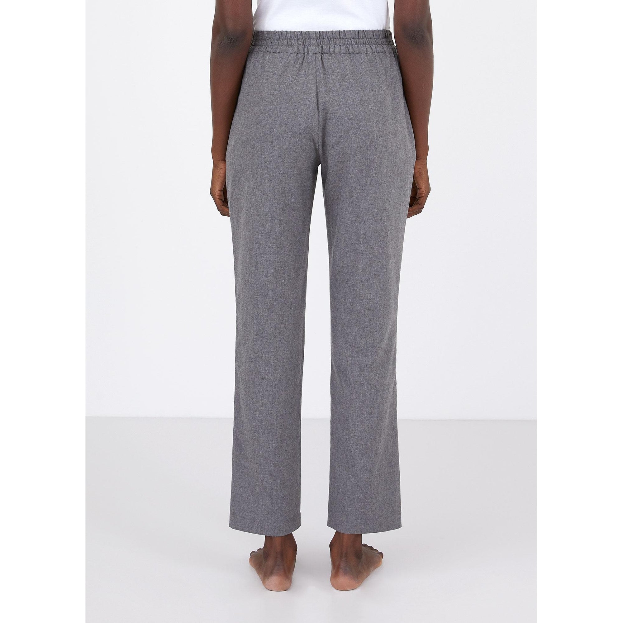 Pyjama Trouser | Women | Mid Grey Melange