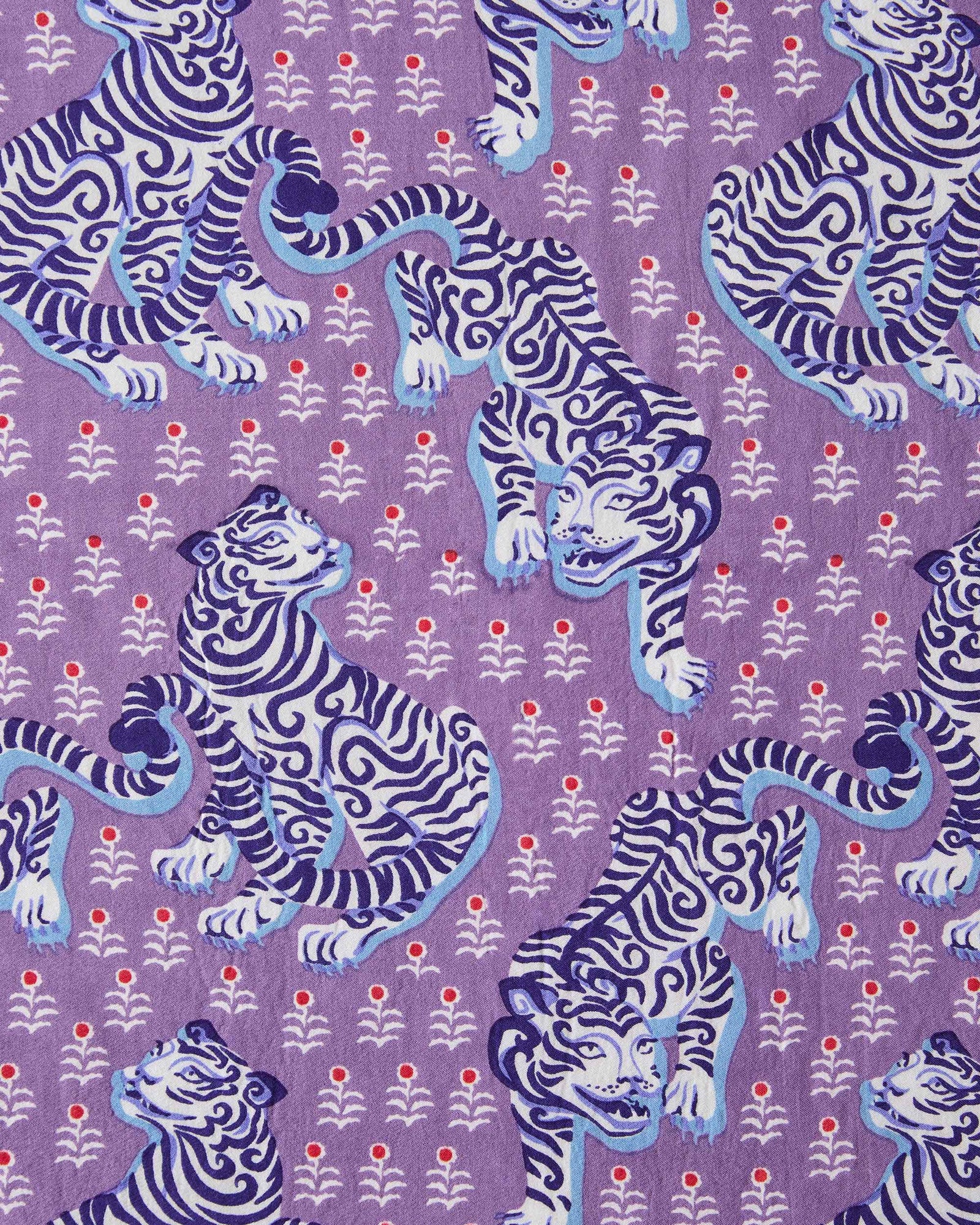 Tiger Queen - Eco Satin Wildest Dreams Set - Amethyst - Printfresh