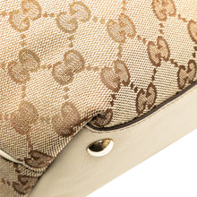 Gucci | Pre-Owned GG Canvas Britt Tote | Beige