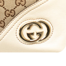 Gucci | Pre-Owned GG Canvas Britt Tote | Beige